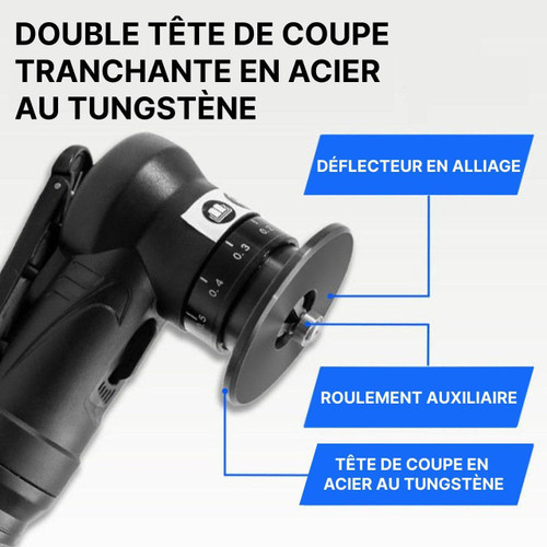 Mini-Chanfreineuse Pneumatisch