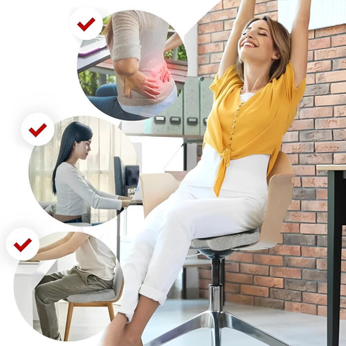 Ergonomisches Kissen für Stuhl und Autositz