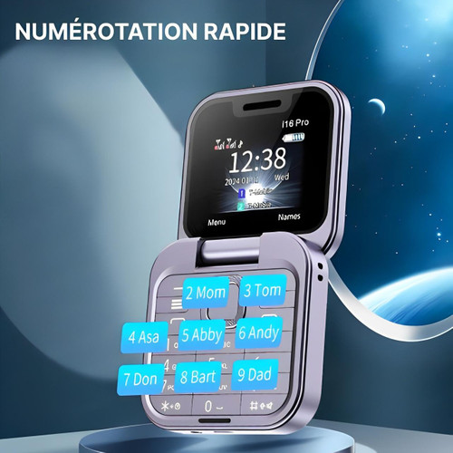 Faltbares Telefon Doppel-SIM