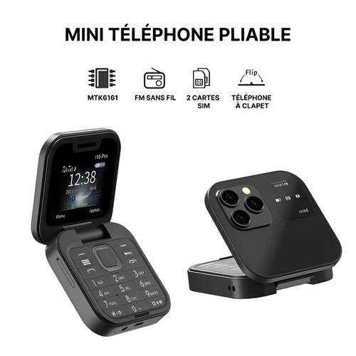 Faltbares Telefon Doppel-SIM