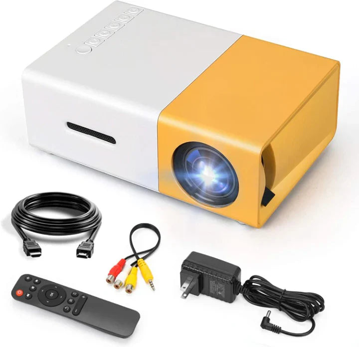 Tragbarer Mini-HD-Projektor
