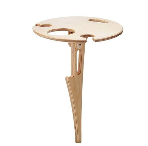 Klappbarer Weintisch für den Außenbereich