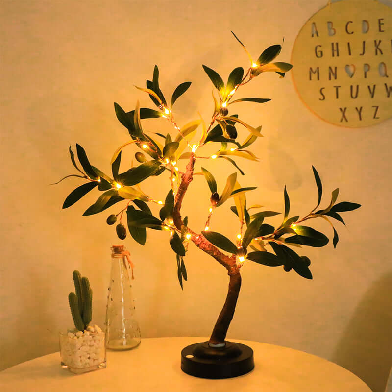 LED Baum Tischleuchte Dekoleuchte Stimmungslicht