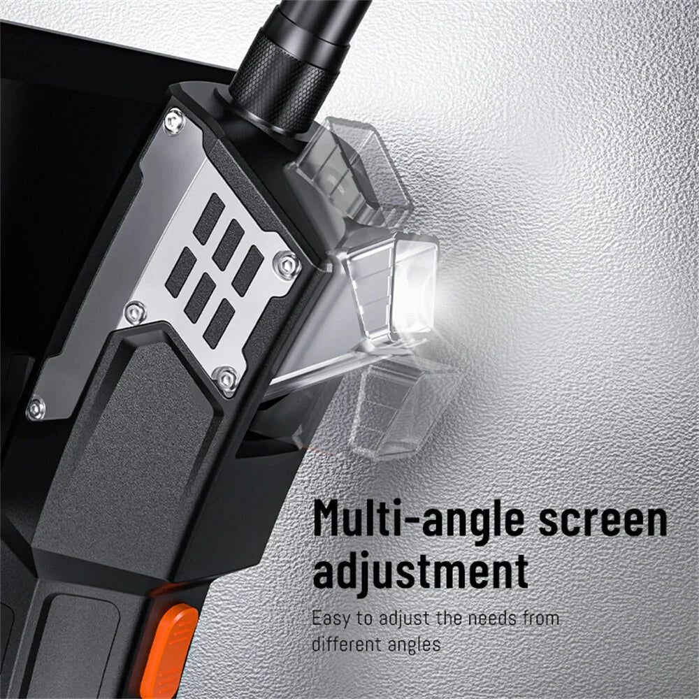 VISHRT T27 Handheld Endoskop - Dual-Kamera, 5 LCD, 1080P HD, 7mm, 5-6 Std Batterie