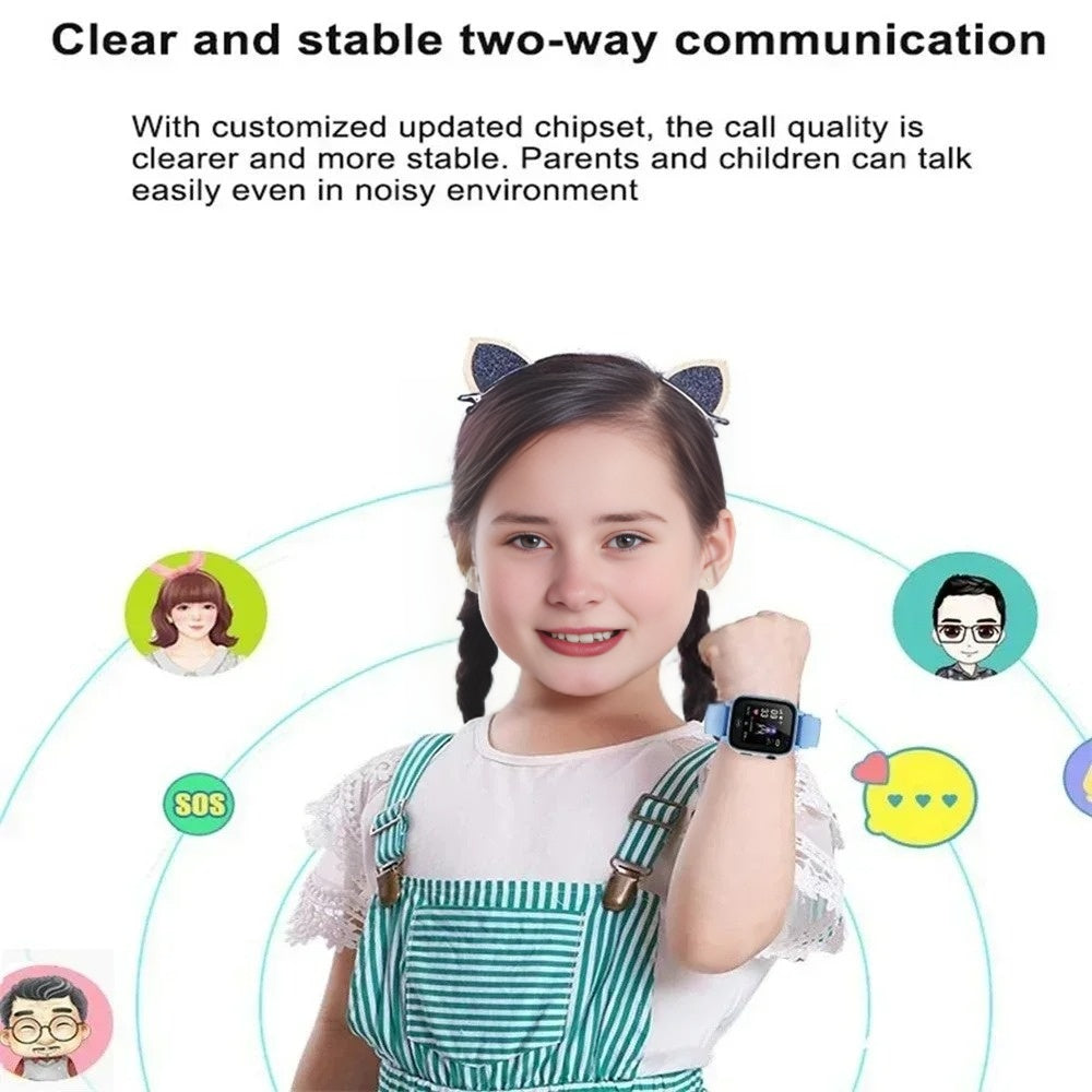 4G Kinder GPS Smartwatch - Videoanrufe, SOS und Spiele für Kinder