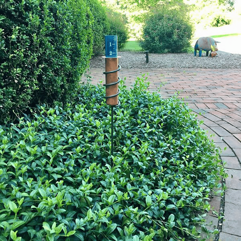 Innovatives Regenmessgerät für präzise Messungen im Garten