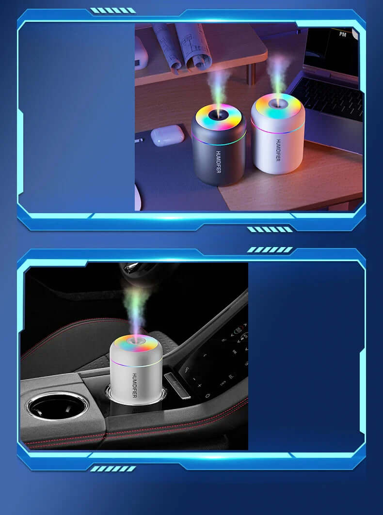 Mini Luftbefeuchter, USB, Aromatherapie