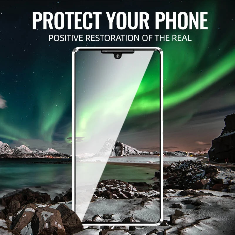 🔥 Magnetische gehärtete Glas doppelseitige Handyhülle für Samsung