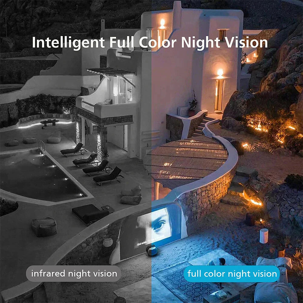 Outdoor 1080P PTZ WiFi IP Kamera: Drahtlose Überwachung mit intelligentem Zwei-Wege-Audio & Nachtsicht, Remote-APP-Überwachung & Benachrichtigungen für die Haussicherheit