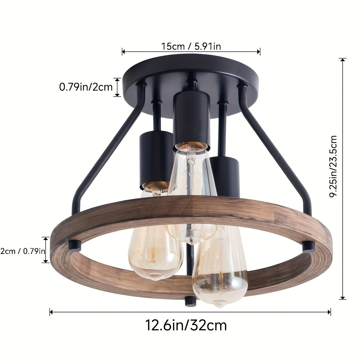 NatuurLicht Drei-Arm Lampe – Für stimmungsvolle Beleuchtung und Charakter