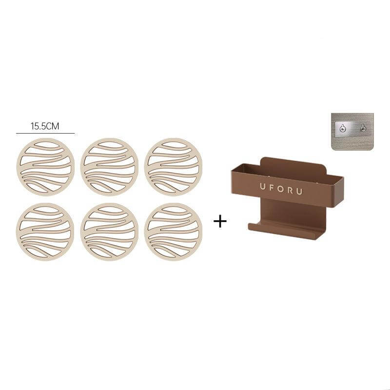 6er Set Hitzeuntersetzer - Modernes Design