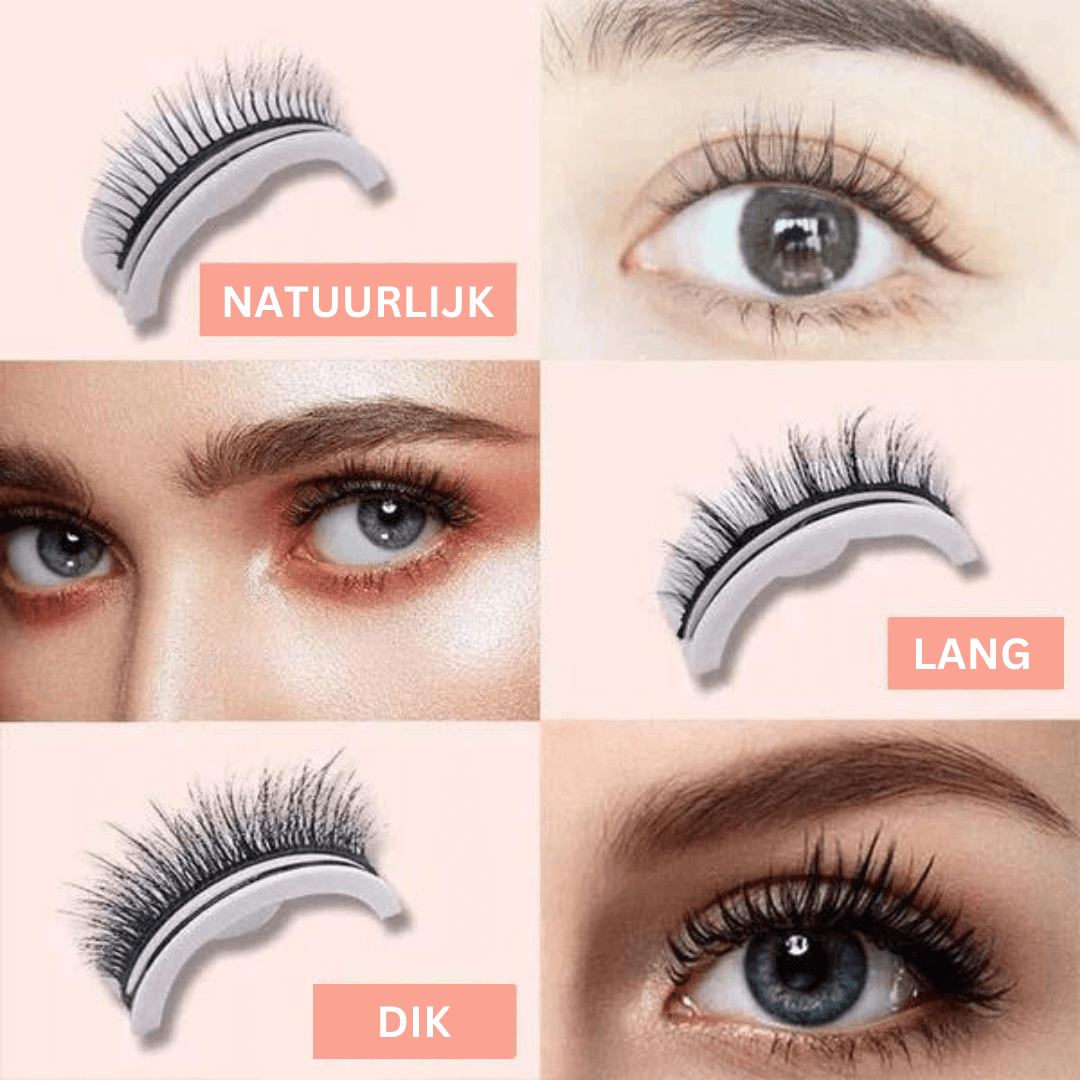 Selbstklebende Wimpern - Mühelos & Schnell