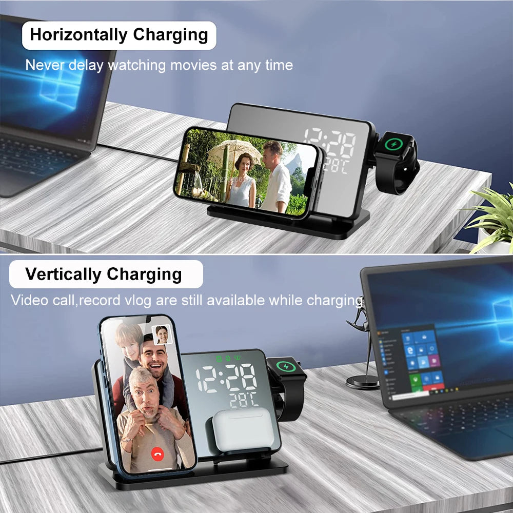 3-in-1 WLAN-Schnellladestation - iPhone, Watch & AirPods