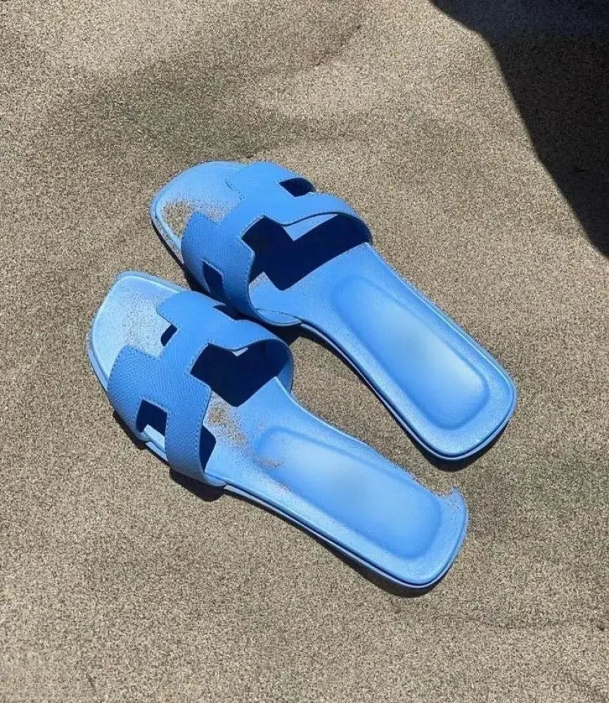 Leder Sandalen - Bequem - Diverse Farben