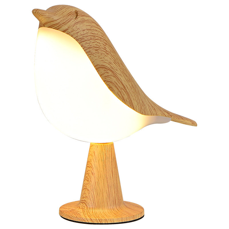 Elegante Vogel Lampe - LED Design mit 3 Leuchtstufen