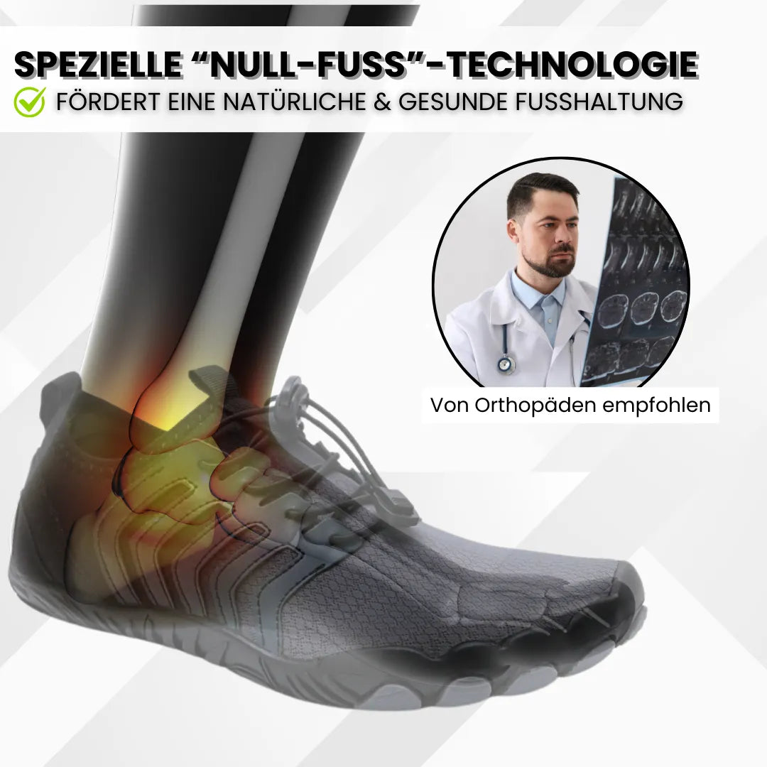 Runner Fit Barfußschuhe - Ergonomisch, Wasserdicht & Rutschfest
