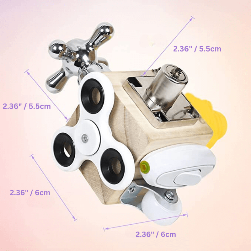 Aktivitätswürfel: Montessori-inspiriertes Lernspielzeug