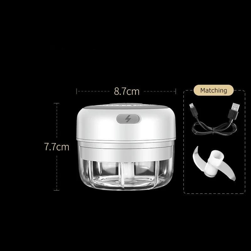 Elektrischer Mini-Zerkleinerer - Gemüse, Kräuter