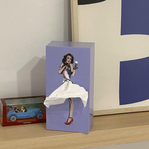 Fliegender Rock Taschentuchbox