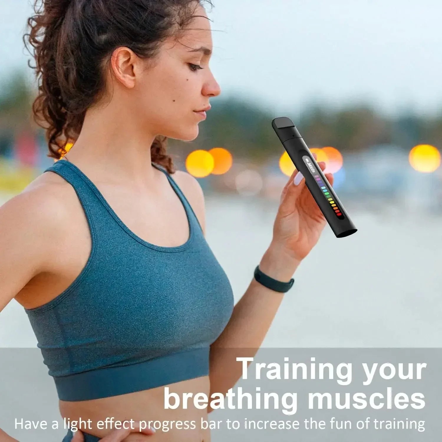 BreathBoost Smart Atmungs Trainer – Lungenkapazität & Atemmuskulatur Stärkungsgerät
