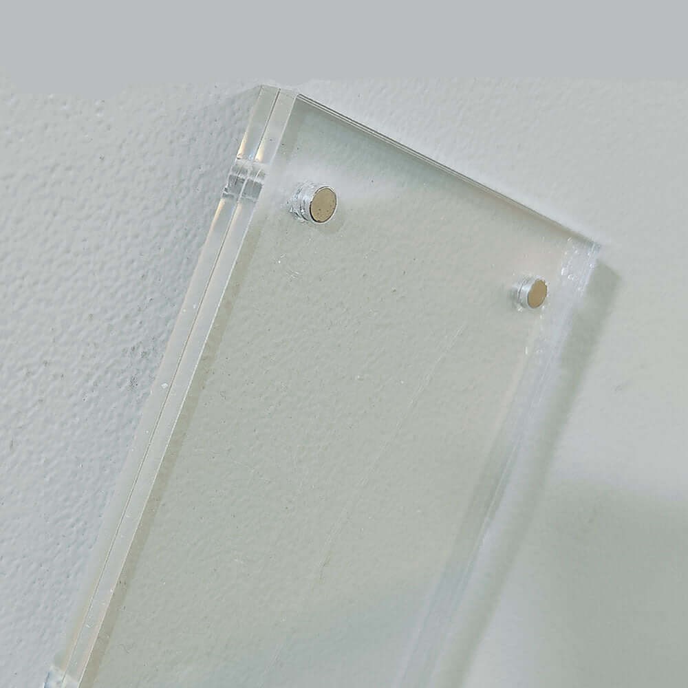 5er Set Moderne Acryl Bilderrahmen mit Magneten