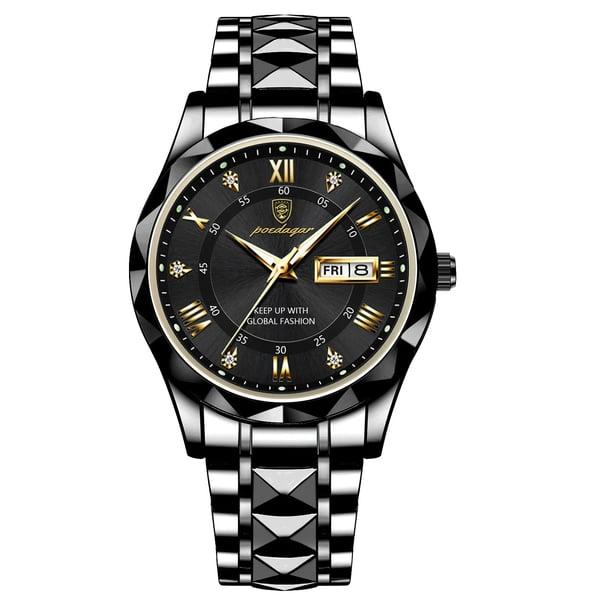 Wasserdichte Luxus-Herrenarmbanduhr von der Top-Marke mit leuchtender Funktion