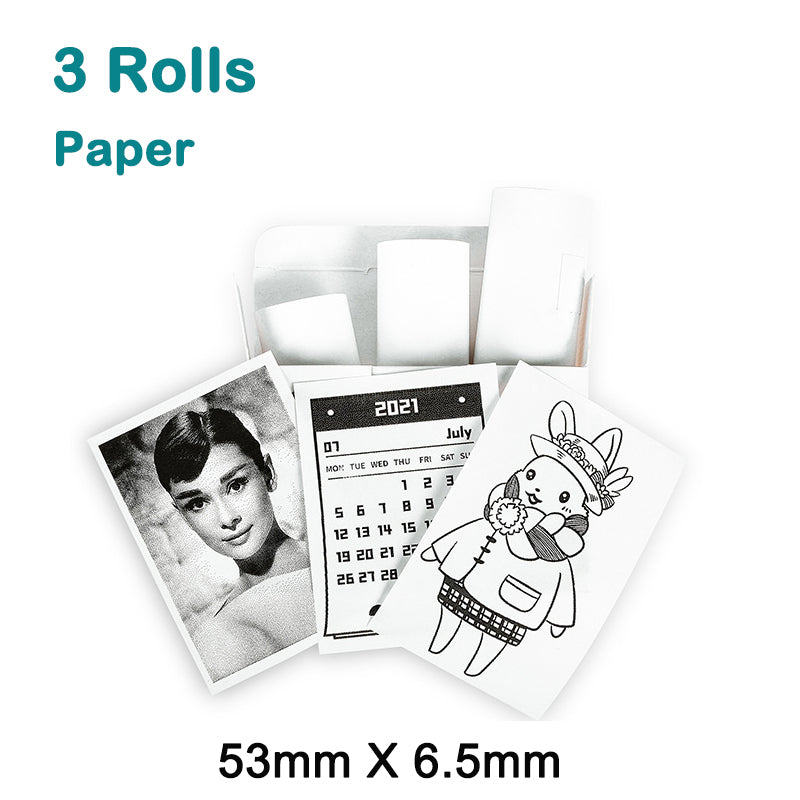 Tragbarer Thermodrucker | MiniPrint™ | Kabellos & Tintenfrei | 50% Rabatt