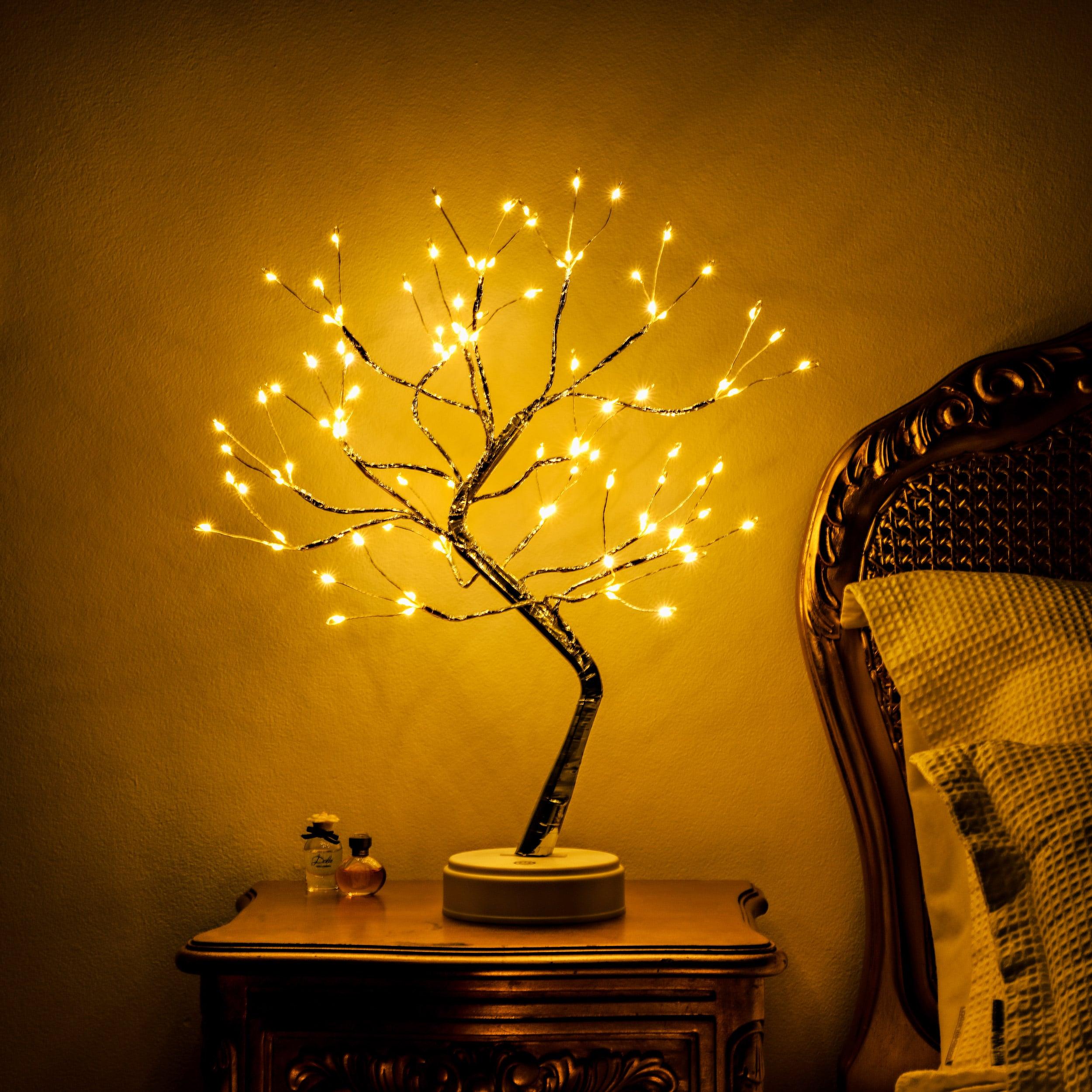 LED Baum Tischlampe – Stimmungsvolles und Magisches Ambiente