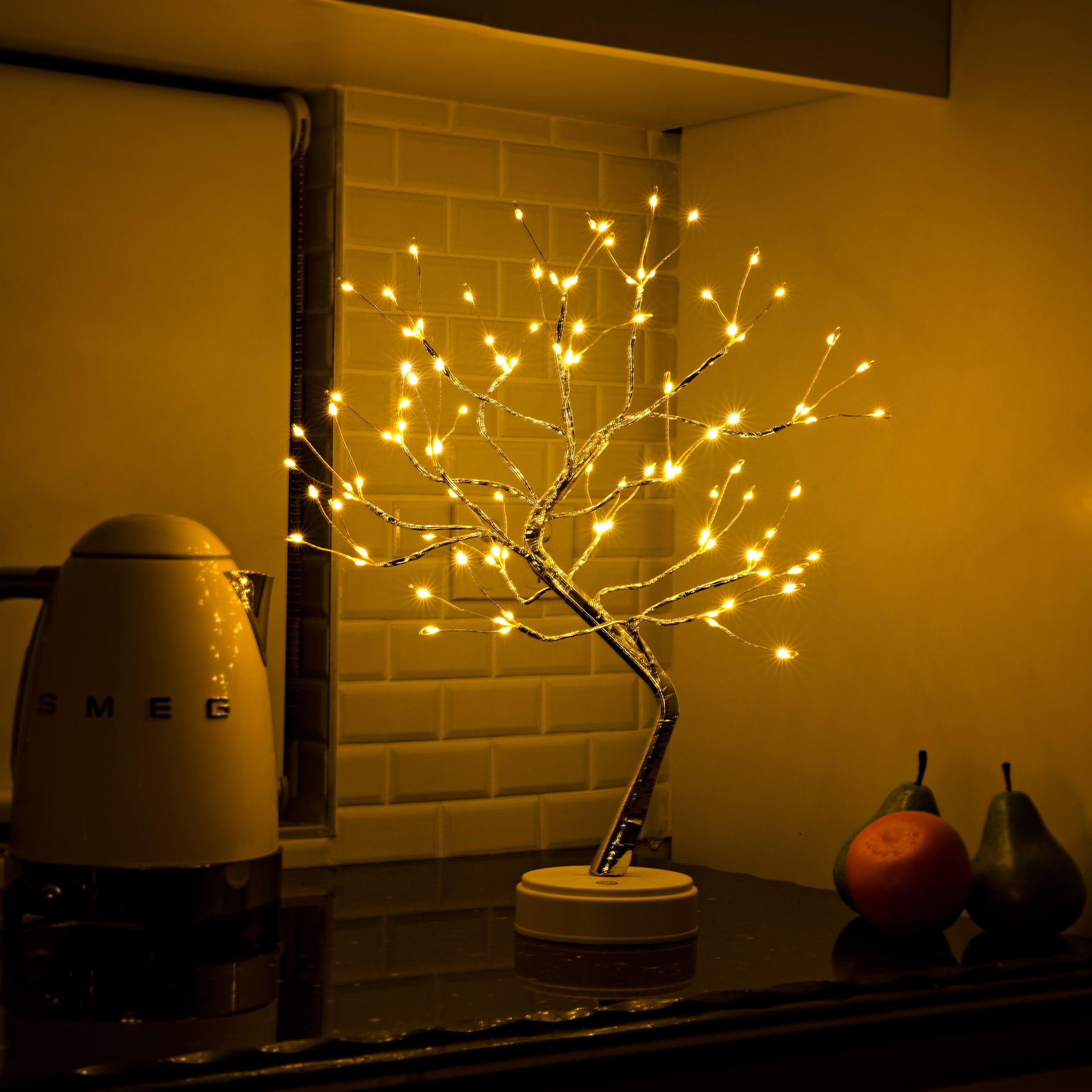 LED Baum Tischlampe – Stimmungsvolles und Magisches Ambiente