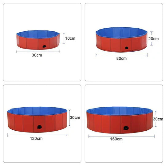 Faltbarer Hunde-Pool - Garten & Outdoor | Robust & Transportabel