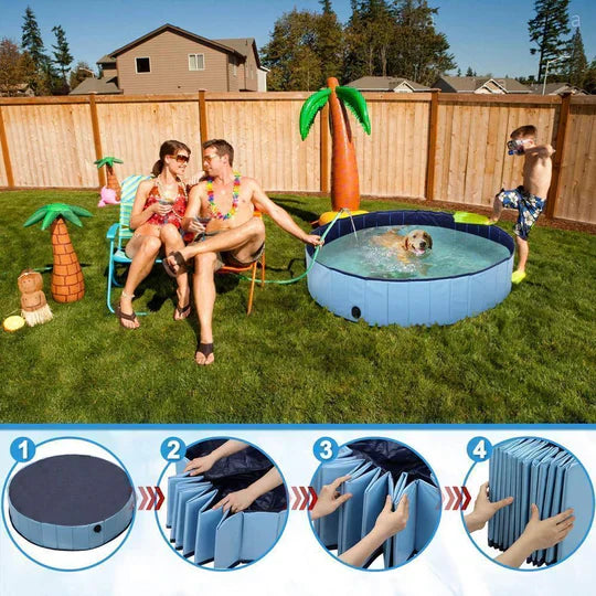 Faltbarer Hunde-Pool - Garten & Outdoor | Robust & Transportabel