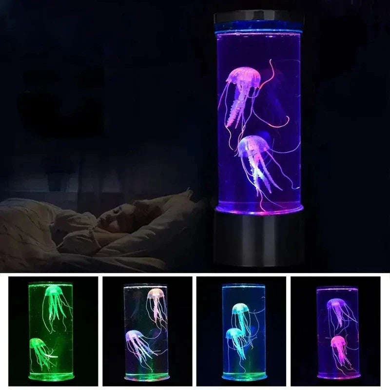 Lampe - Farbwechsel Quallen für Ozean Flair