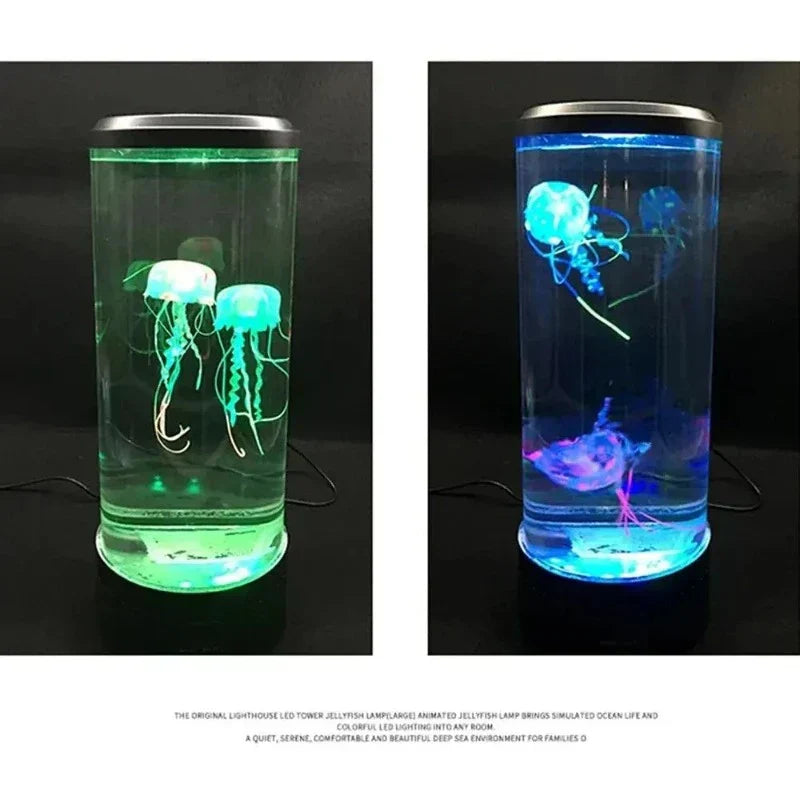 Lampe - Farbwechsel Quallen für Ozean Flair