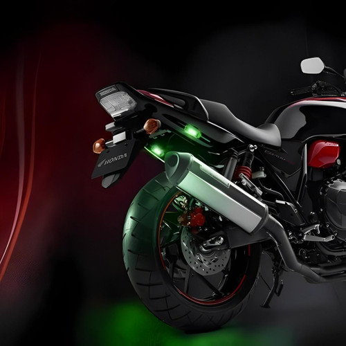 Feuer LED Stroboskop für Motorrad - Auto und Fahrrad