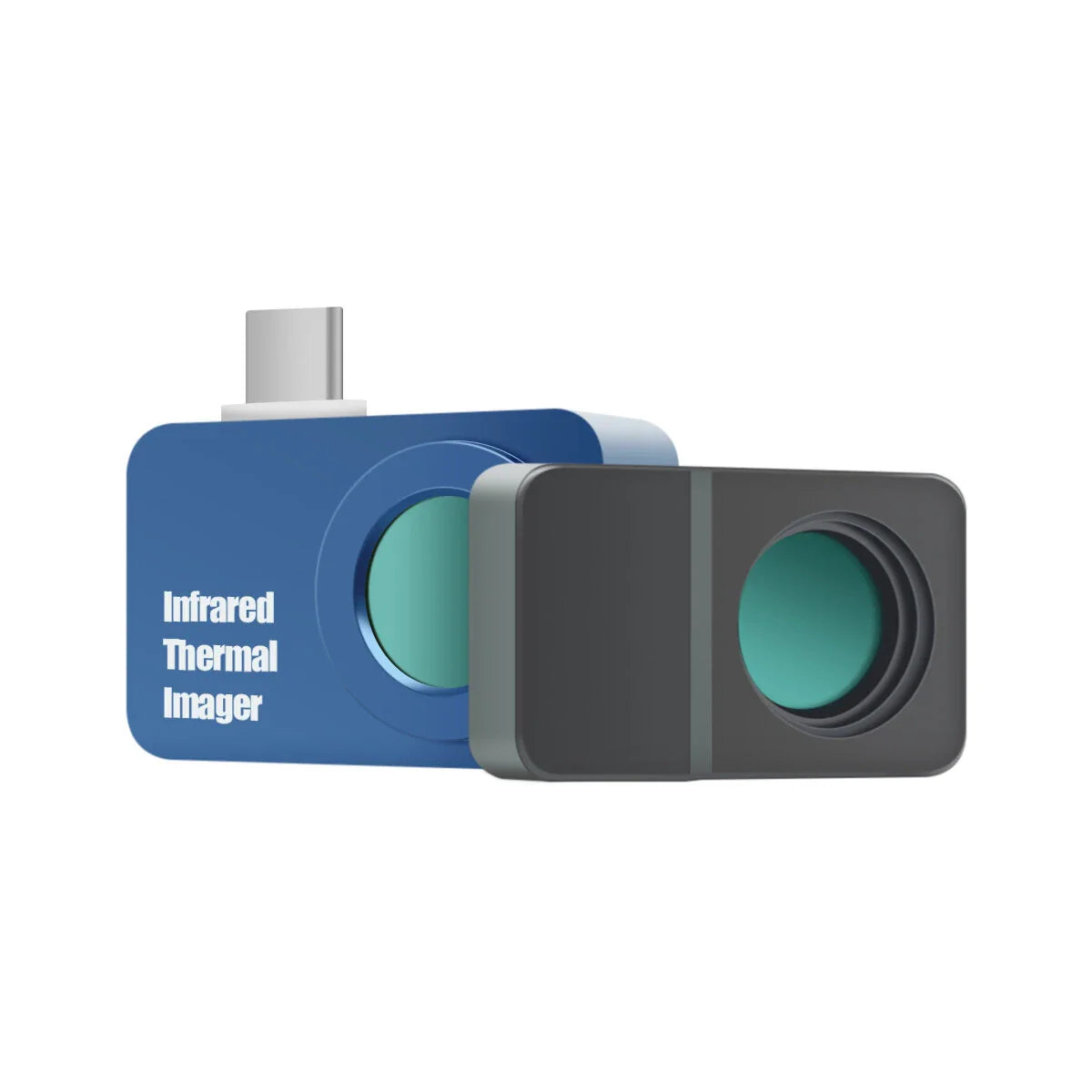 Professioneller T7S+ Infrarot-Thermografie-Kamera mit Makroobjektiv, 256x192 Hochauflösung, -15°C bis 600°C Bereich, 30-50mm Fokus, Mobile App zur Fehlerdiagnose von Solargeräten