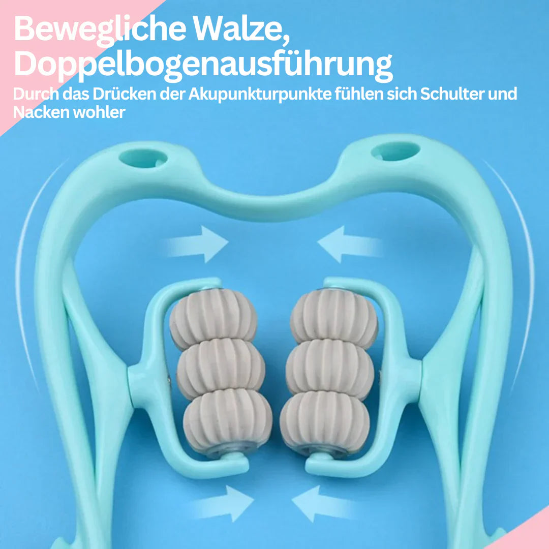 6-Rad Nacken- und Schultermassager - Entspannung