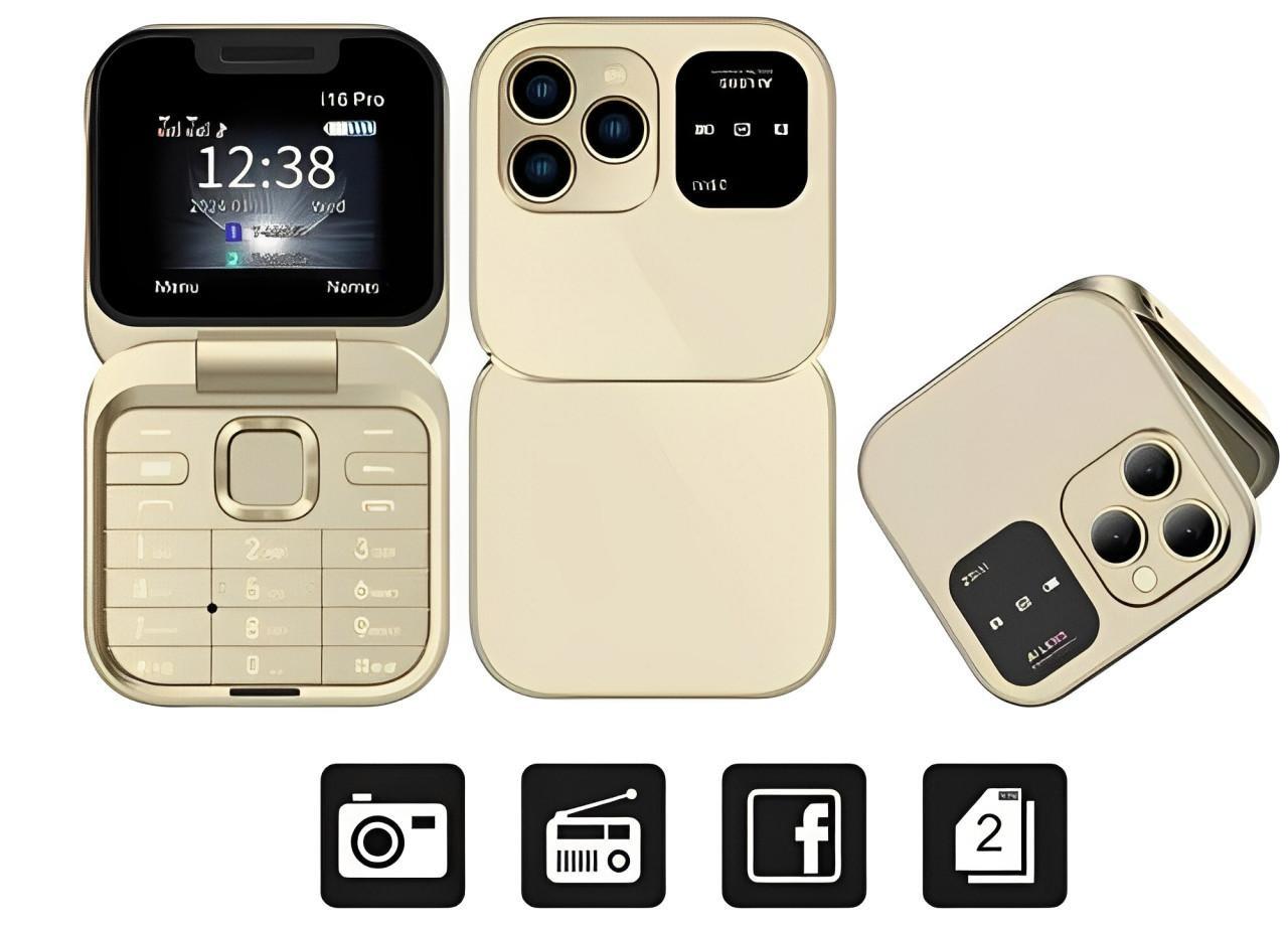 Faltbares Dual-SIM-Handy