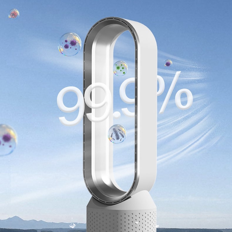 Luftkühler | Leiser Ventilator mit Kühlung & Luftreiniger | FrischFlow