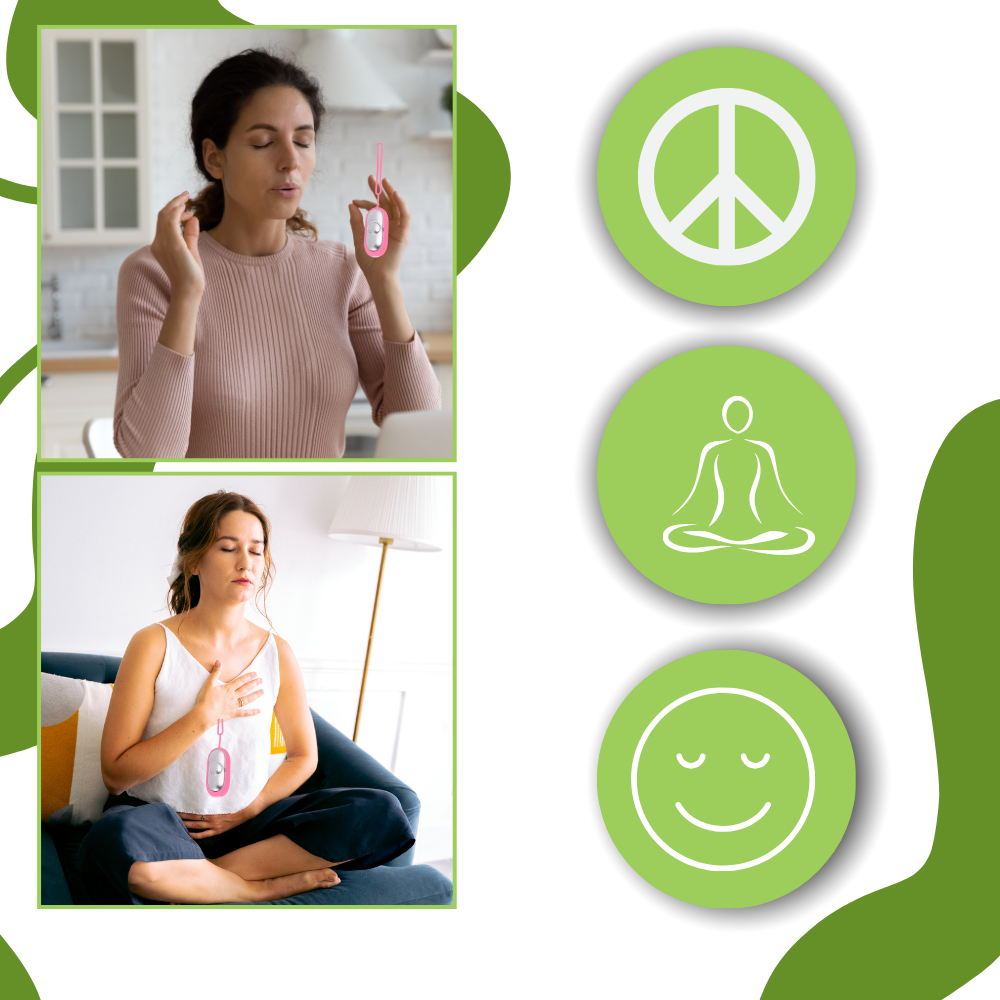 Tragbares Akupressur-Gerät zur Stressreduktion und Schlafverbesserung, mit Mikro-Stromimpulsen