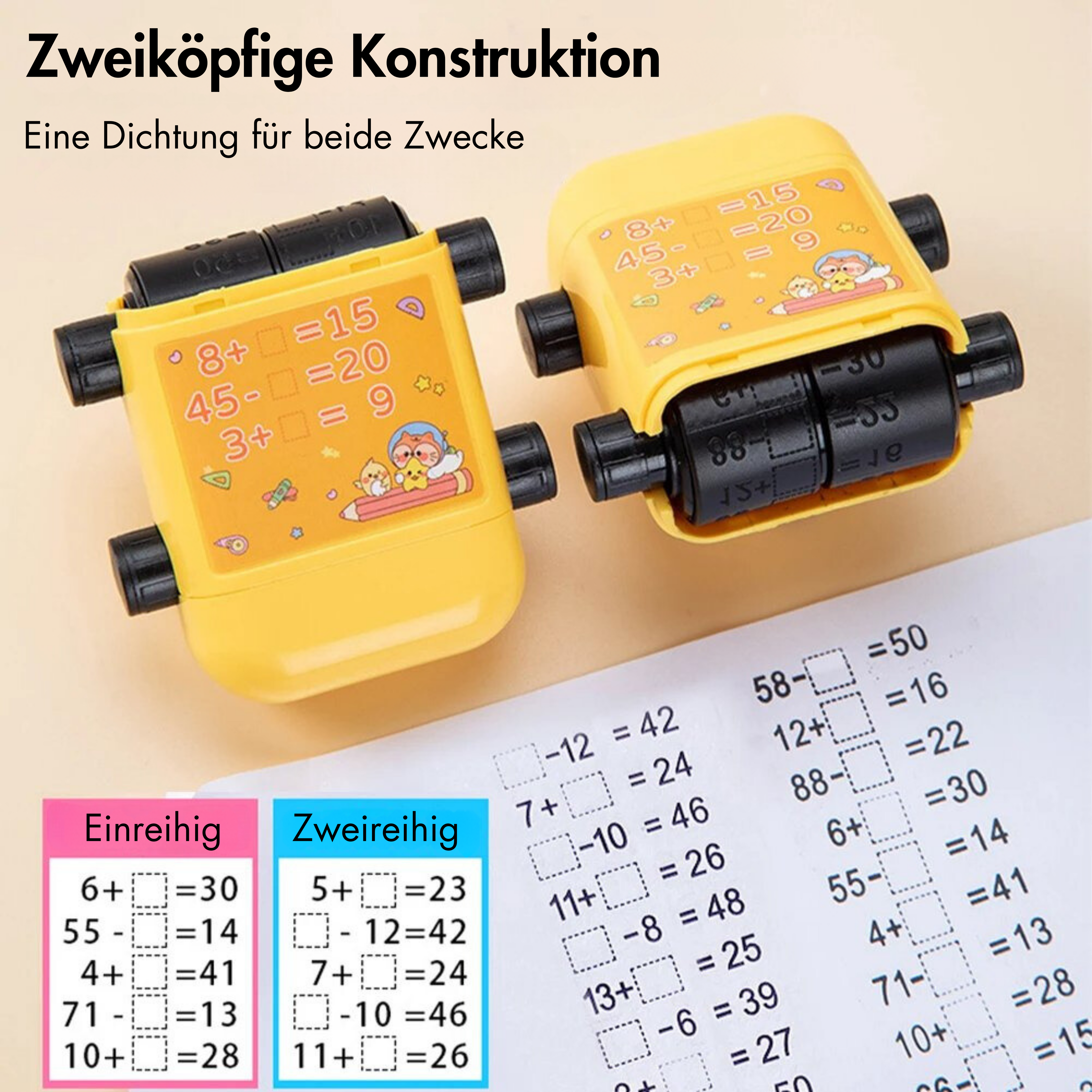 Zelara - Schnell Mathematik Lösungen Kinderwagen Stempel