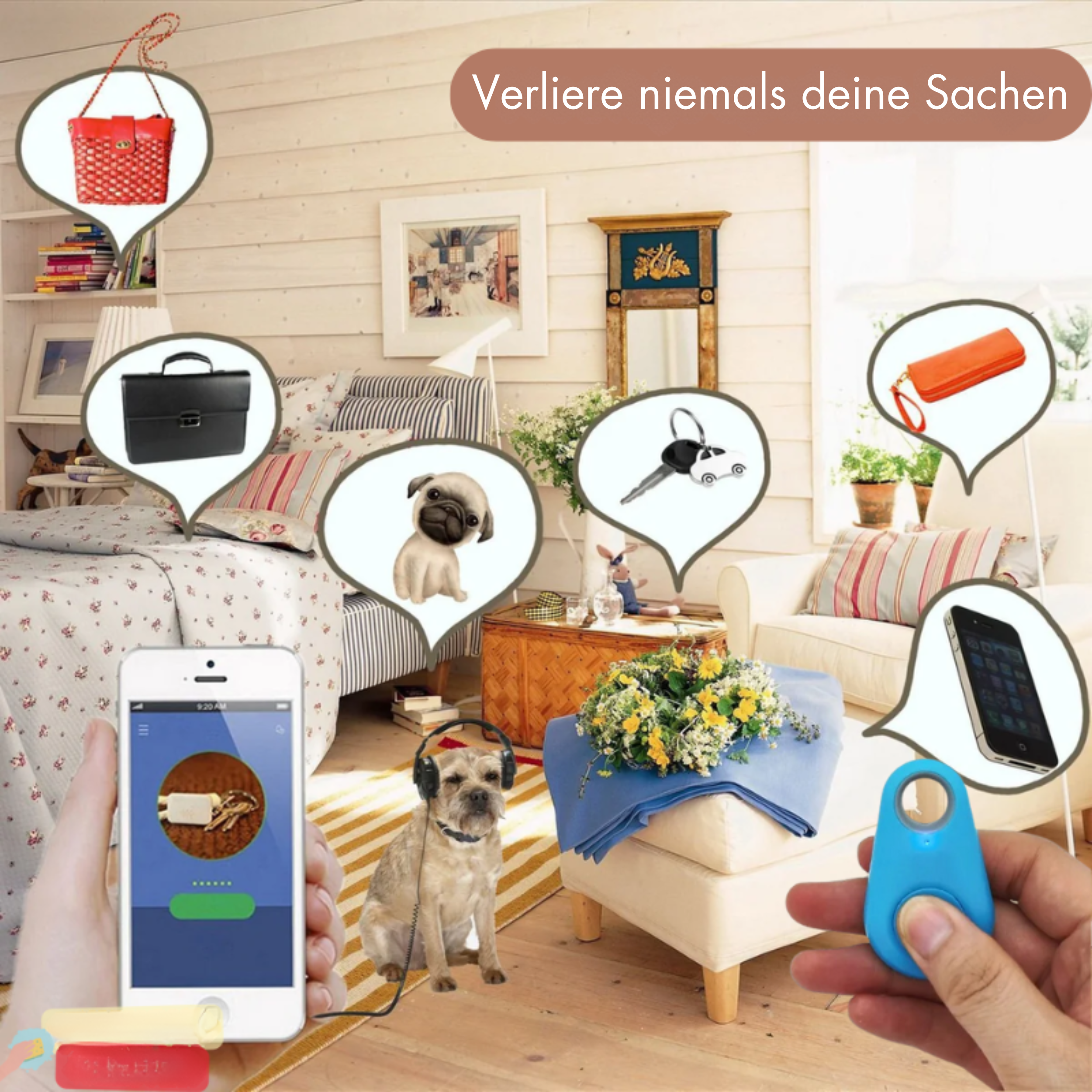 Zelara - Multi Verbindung GPS Haustiere Tracker