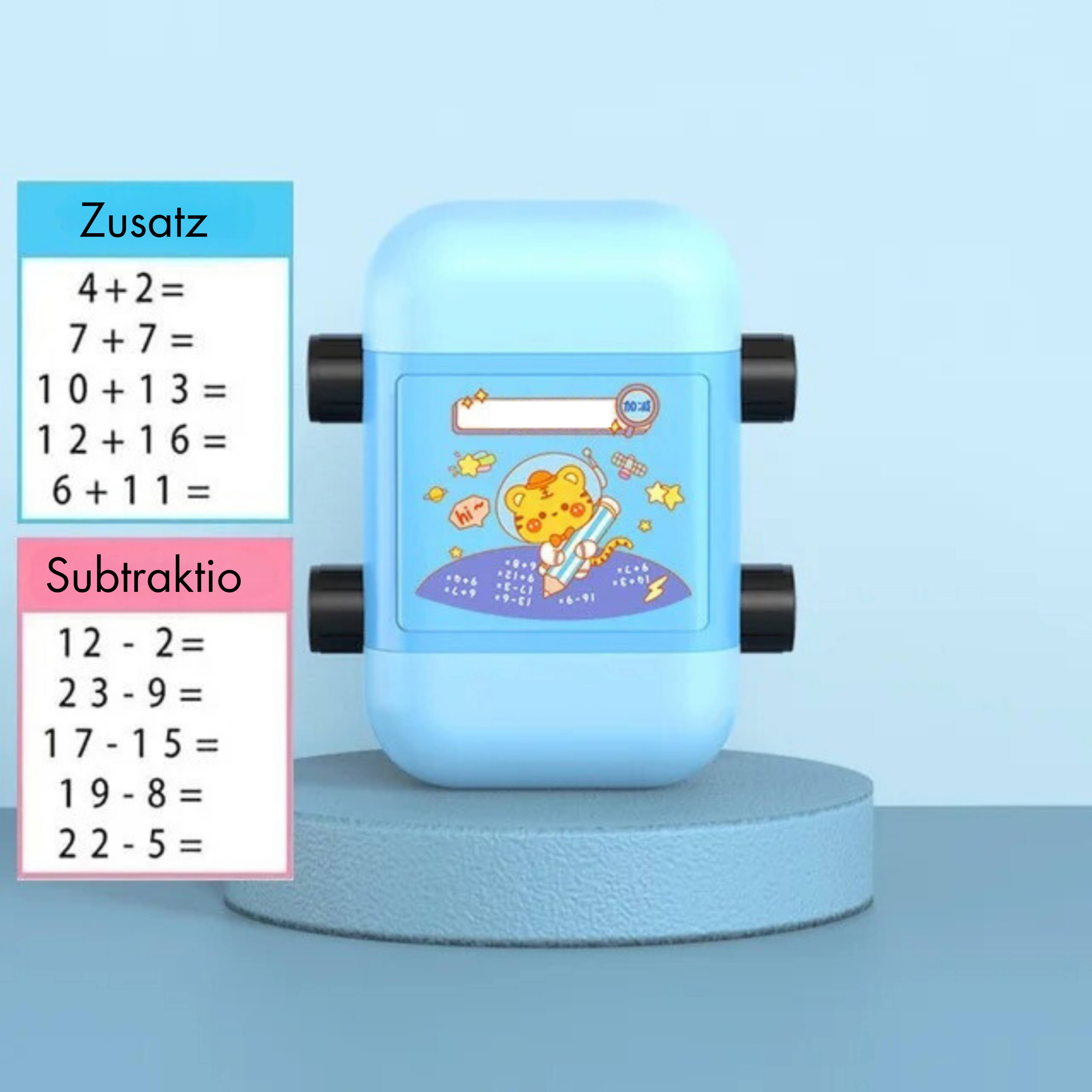 Zelara - Schnell Mathematik Lösungen Kinderwagen Stempel