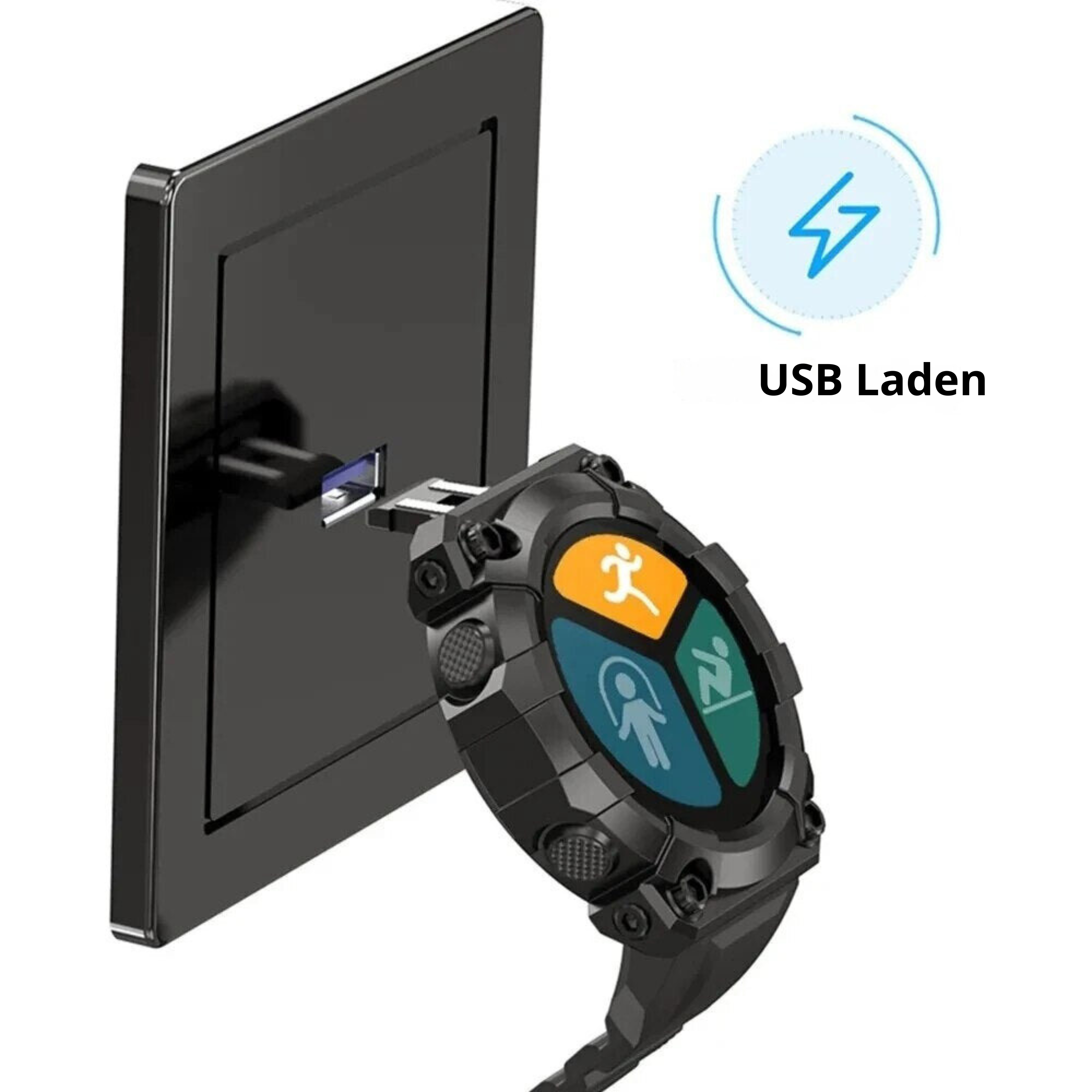 Zelara - Dauerhaft Wasserdicht Smart Uhr Mit vollständiger Ausstattung
