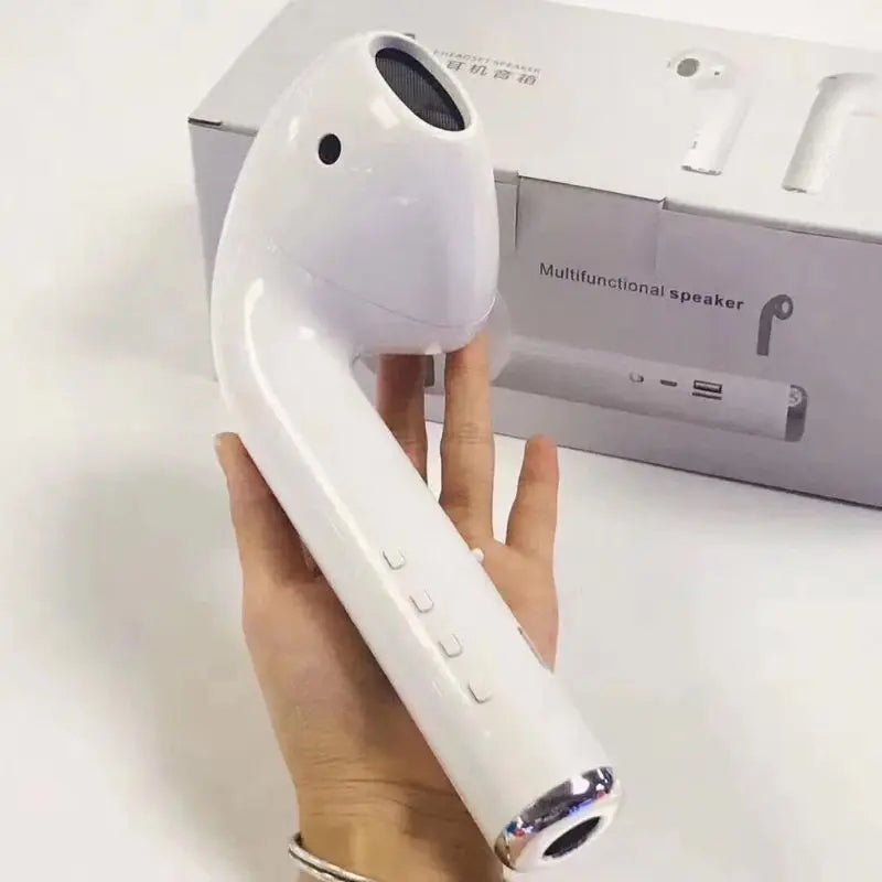 Giant Earphone Bluetooth Lautsprecher – Kabelloser Stereo Musik-Player, Kreative Headset-förmige Soundbar mit Radio-Wiedergabe