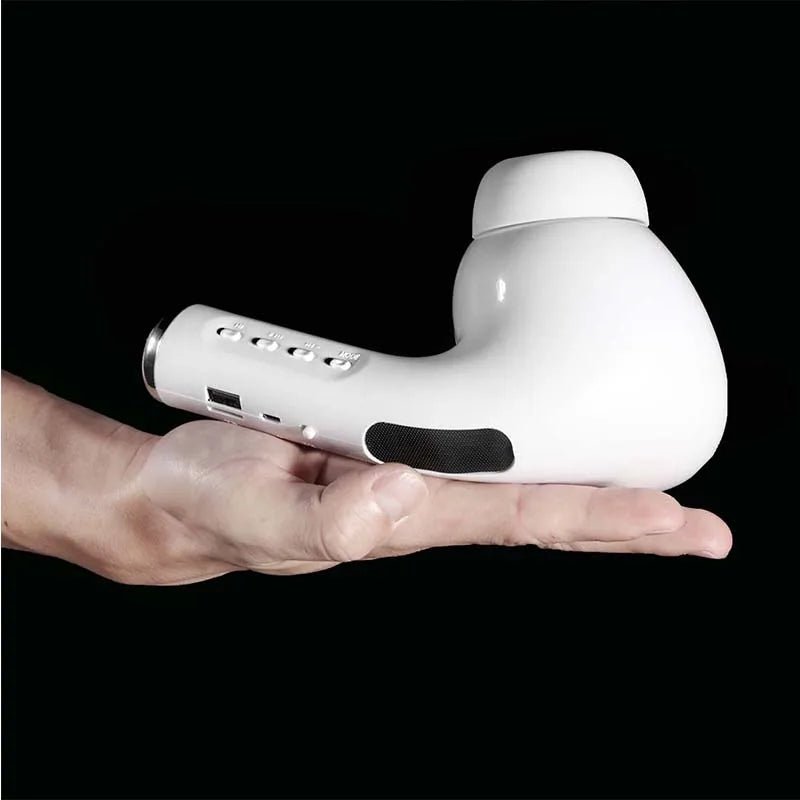 Giant Earphone Bluetooth Lautsprecher – Kabelloser Stereo Musik-Player, Kreative Headset-förmige Soundbar mit Radio-Wiedergabe