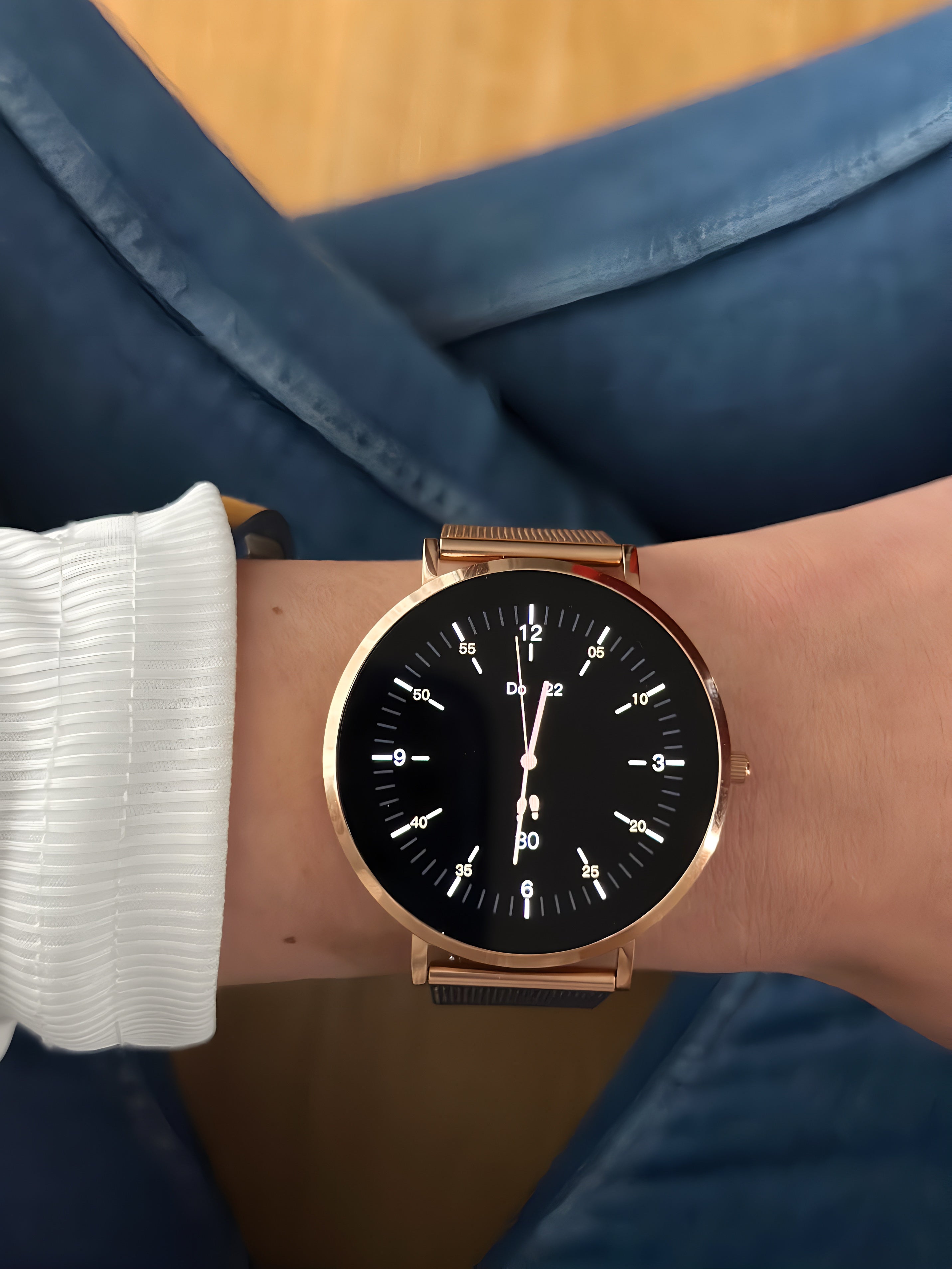 Milennia Smartwatch | Stilvolles Design | AMOLED HD | Gesundheits- & Sportfunktionen