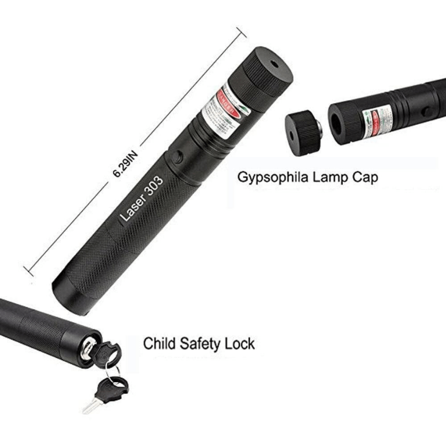 Zelara-Performance Laserpointer 303 | Praktisches Gadget | Langlebiges & Robustes Design
