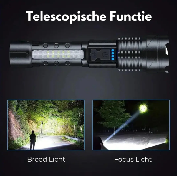 Hochleistungs-Militär-Taschenlampe - 5000 Lumen | Wasserdicht