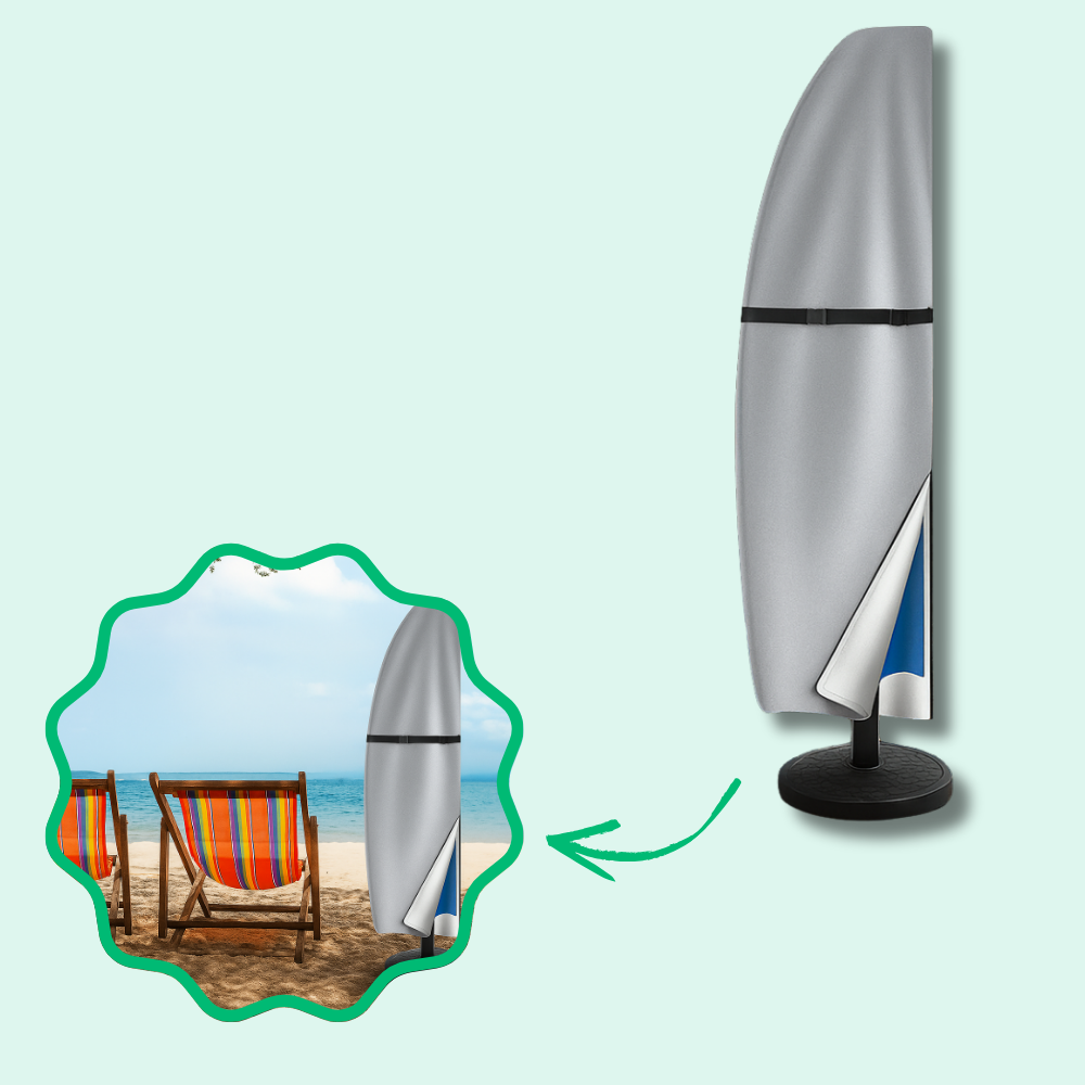 Hülle Schutz Ant-UV für Sonnenschirm - Maximaler Haltbarkeit