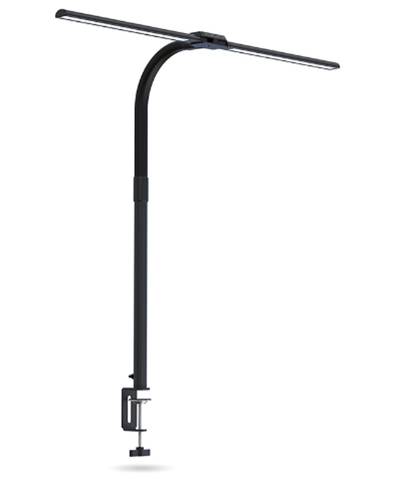 DeskLight - Moderne Dual-Head-LED-Schreibtischlampe, stilvolle Bürolampe